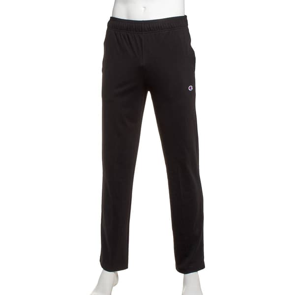 Mens Champion(R) Open Bottom Jersey Pants - image 