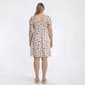 Juniors Plus Derek Heart Puff Short Sleeve Smock Bodice Dress - image 4
