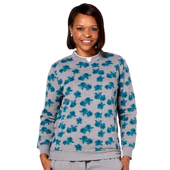 Womens Hasting & Smith Long Sleeve Fleece Crew Neck Sweatshirt - Boscov's