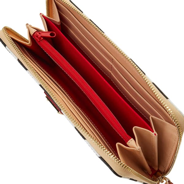 Womens Dooney & Bourke Large Zip Around Wallet