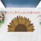 VCNY Home Sunflower Half Circle Outdoor Coir Doormat - image 2