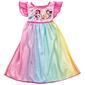 Toddler Girl Disney Princess Rainbow Party Mesh Nightgown - image 1