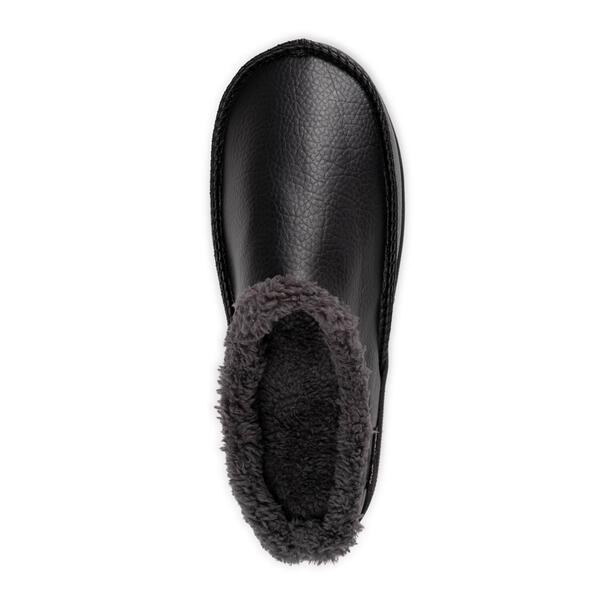 Mens MUK LUKS® Faux Leather Clog Slippers