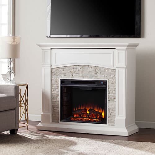 Southern Enterprises Electric Media Fireplace - image 