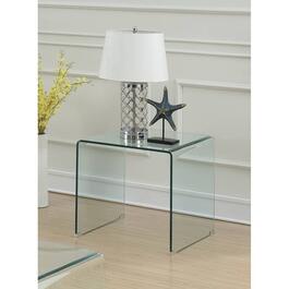 Coaster Ripley Square End Table Clear
