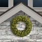 Puleo International 36in. Pre-Lit Warm White Utah Spruce Wreath - image 3