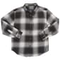 Boys (8-20) Architect(R) Flannel Shirt - Black/Charcoal - image 1