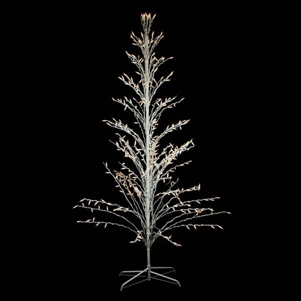 Northlight Seasonal 4ft. Lighted Christmas Cascade Twig Tree