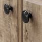 South Shore Morgan Weathered Oak 4-Door Storage Cabinet - image 4