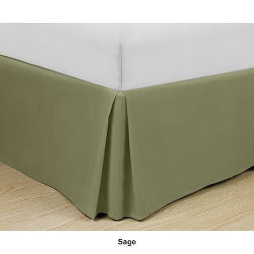 Swift Home Easy Fit Basic Pleated Bed Skirt
