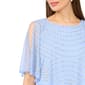 Womens MSK Beaded Capelet Overlay Blouse - image 3