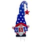 Metal USA Gnome with USA Banner Garden Stake - image 1