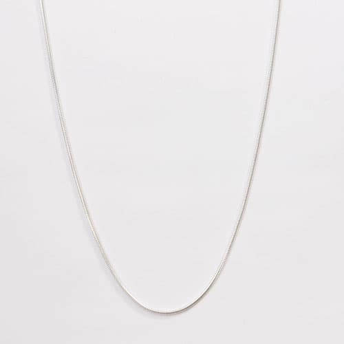 Pure 100 by Danecraft Silver 1mm Snake 18in. Necklace - image 