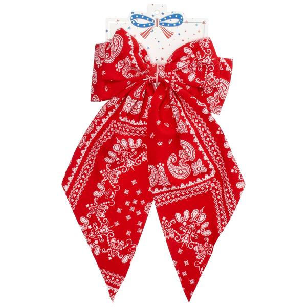 Bandana Hair Bow - image 