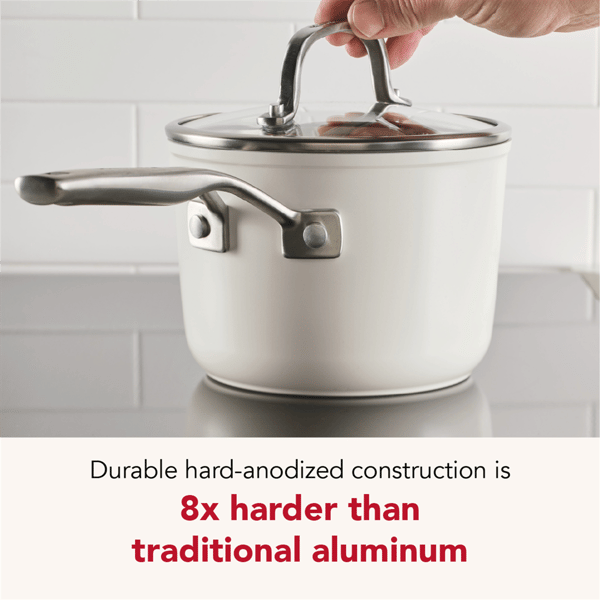 KitchenAid Hard-Anodized Ceramic Induction 2qt. Saucepan with Lid