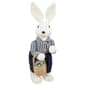 Northlight Seasonal Standing Girl Bunny w/ Basket Easter Figurine - image 1