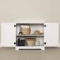 South Shore Prairie Pure White 2-Door Storage Cabinet - image 4