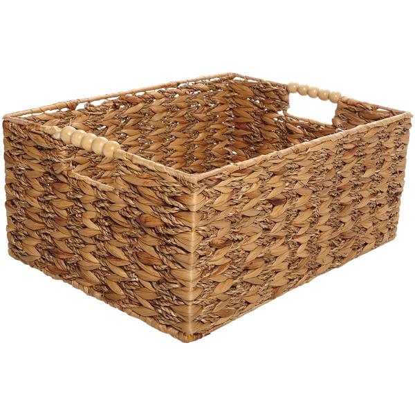 Prestige Patio Large White/Sugar Bin w/ Beaded Handle - image 