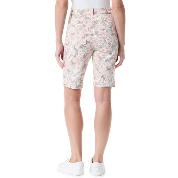 Womens Gloria Vanderbilt Amanda Floral Bermuda with Slit