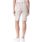 Womens Gloria Vanderbilt Amanda Floral Bermuda with Slit - image 2