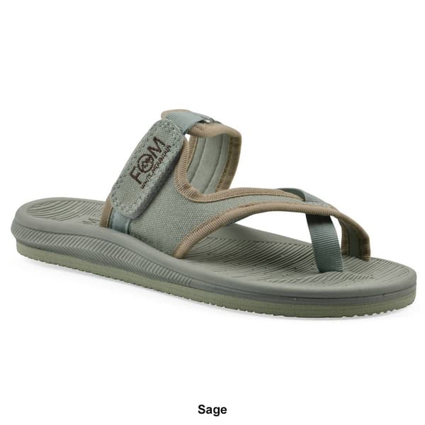 Womens White Mountain Basket Slide Sandals