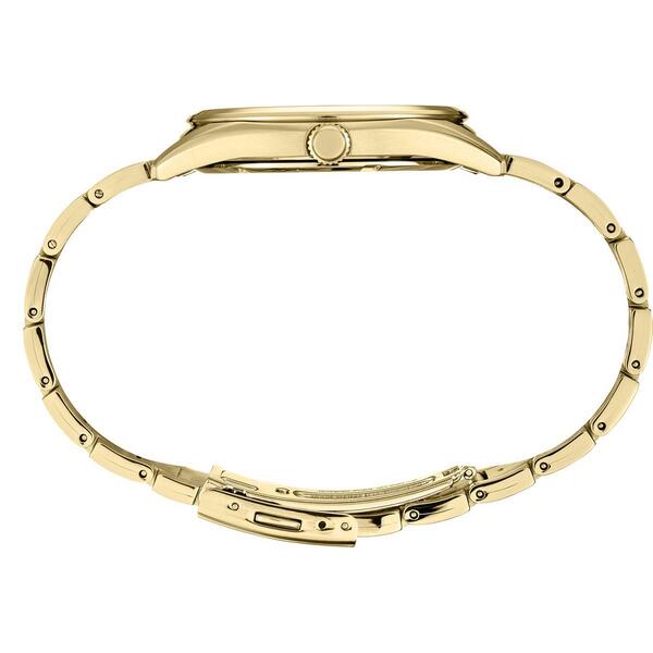 Mens Seiko Essentials Gold Stainless Steel Watch - SUR314