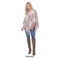 White Mark Double Plaid Dakota Poncho - image 5