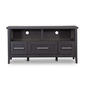 Baxton Studio Espresso TV Stand with 3 Drawers - image 3