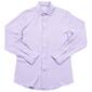 Mens Bill Blass Stretch Twill Slim Fit Dress Shirt - Lavender - image 1