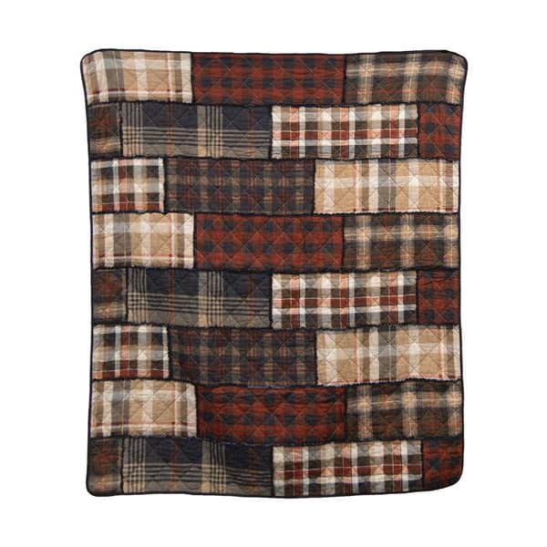 Donna Sharp Your Lifestyle LJ Plaid Throw Blanket