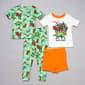 Toddler Boy Jurassic World 4pc. Bright Jurassic Pajama Set - image 1