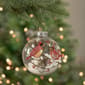 Northlight Seasonal 4in. Cardinals Glass Ball Christmas Ornament - image 2