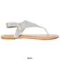 Womens Fifth & Luxe Glitter Mesh Rhinestone Thong Sandals - image 7
