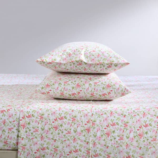 Laura Ashley Norella 100% Cotton Floral Sheet Set