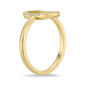 Brilliant Grown 18kt. Gold-Plated Lab-Grown Diamond Oval Ring - image 17