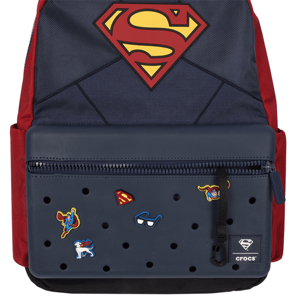 Crocs™ x DC Comics Superman Backpack with Jibbitz™ Charms