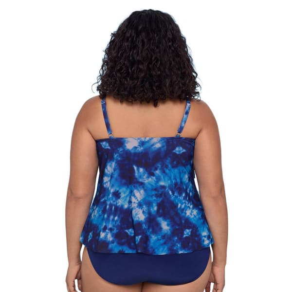 Plus Size Swimshaper Rip Tide Ronnie Tankini Swim Top