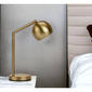 HomeRoots 19in. Gold Dome Shade Table Lamp - image 2
