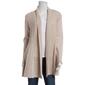 Womens Architect&#40;R&#41; Crochet Lapel Pintuck Open Flared Cardigan - image 1