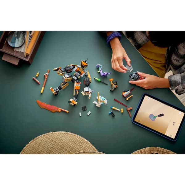 LEGO® Ninjago® Cole''s Mission Mech & Dragon Zane Building Kit