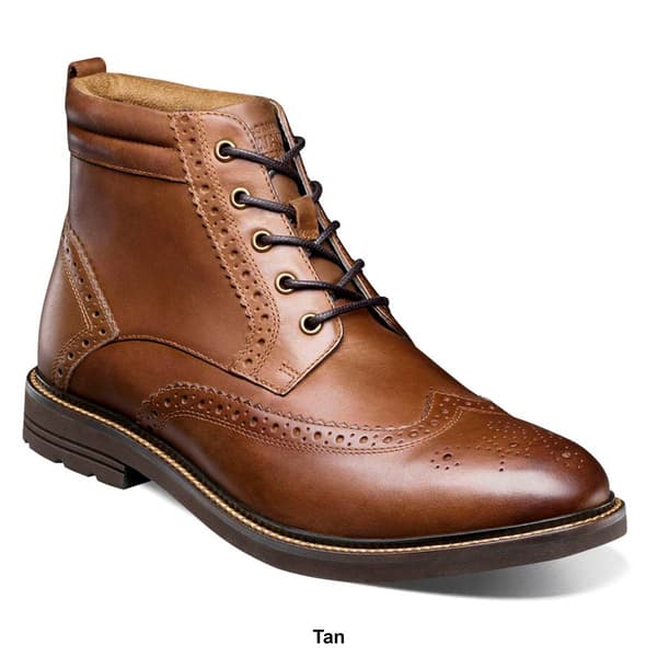 Mens Nunn Bush Odell II Wingtip Chukka Boots