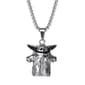 Mens Gentlemen's Classics&#40;tm&#41; Stainless Steel Baby Yoda Pendant - image 1