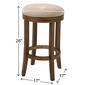 New Ridge Home Goods Victoria Counter-Height Backless Barstool - image 3