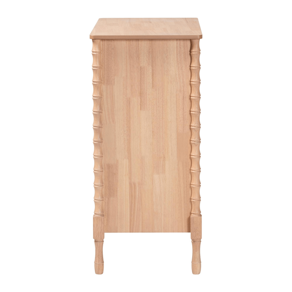 Baxton Studio Laurent Chest 4-Drawer Bedroom Organizer