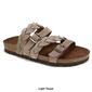 Womens White Mountain Holland Suede Footbeds Sandals - image 7