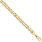 Mens Gold Classics&#40;tm&#41; 5.25mm. Concave Anchor Chain Bracelet - image 1