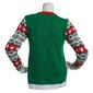 Juniors Derek Heart Santa Paws Holiday Sweater - image 2