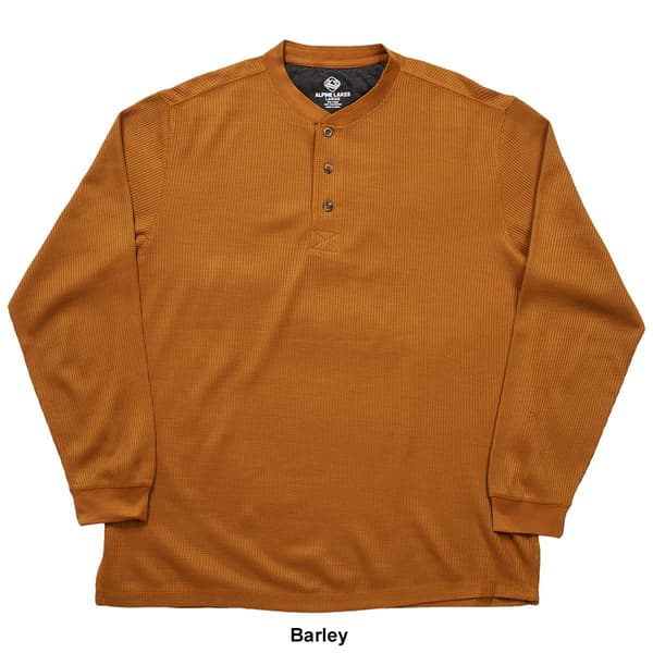Mens Alpine Lakes Long Sleeve Thermal Henley