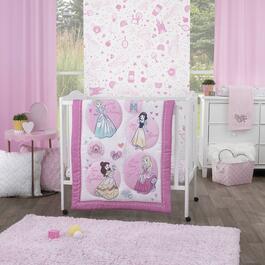 Disney 3pc. Princesses Dare to Dream Mini Crib Set