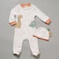 Baby Unisex (NB-9M) Baby Essentials(R) 2pc. Dinosaur Footie & Hat - image 1